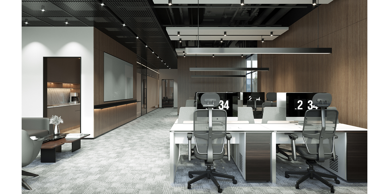 Tennis Sports Complex Interior